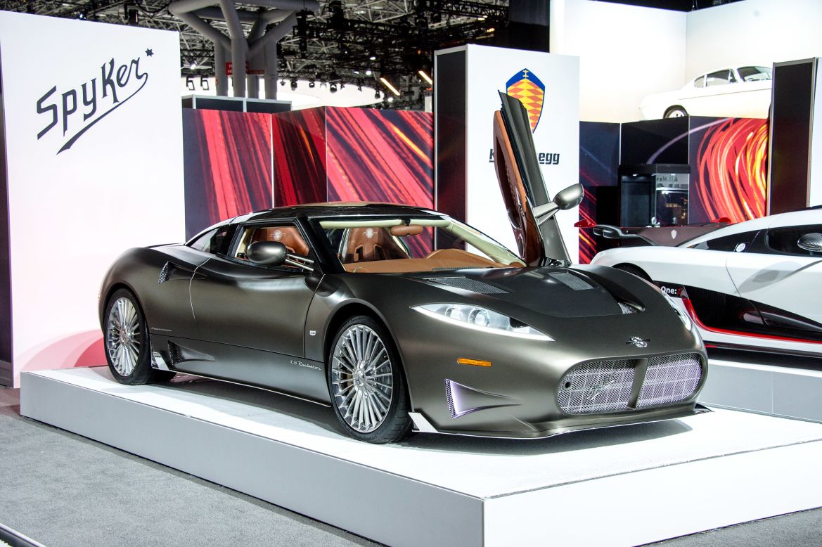<a href="http://www.spykercars.com/" target="_blank" target="_blank">Spyker's</a> motto is "Nulla tenacia invia est via." In Latin, that means, "For the tenacious, no road is impassable." The Dutch supercar maker is known for unusual but elegant designs. The Preliator is powered by a supercharged Audi V8 engine and its name means "warrior" in Latin. The word pays homage to, among other things, Spyker's own financial struggles over the last several years.