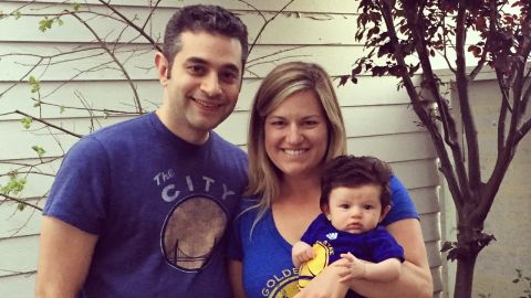 full hair baby family