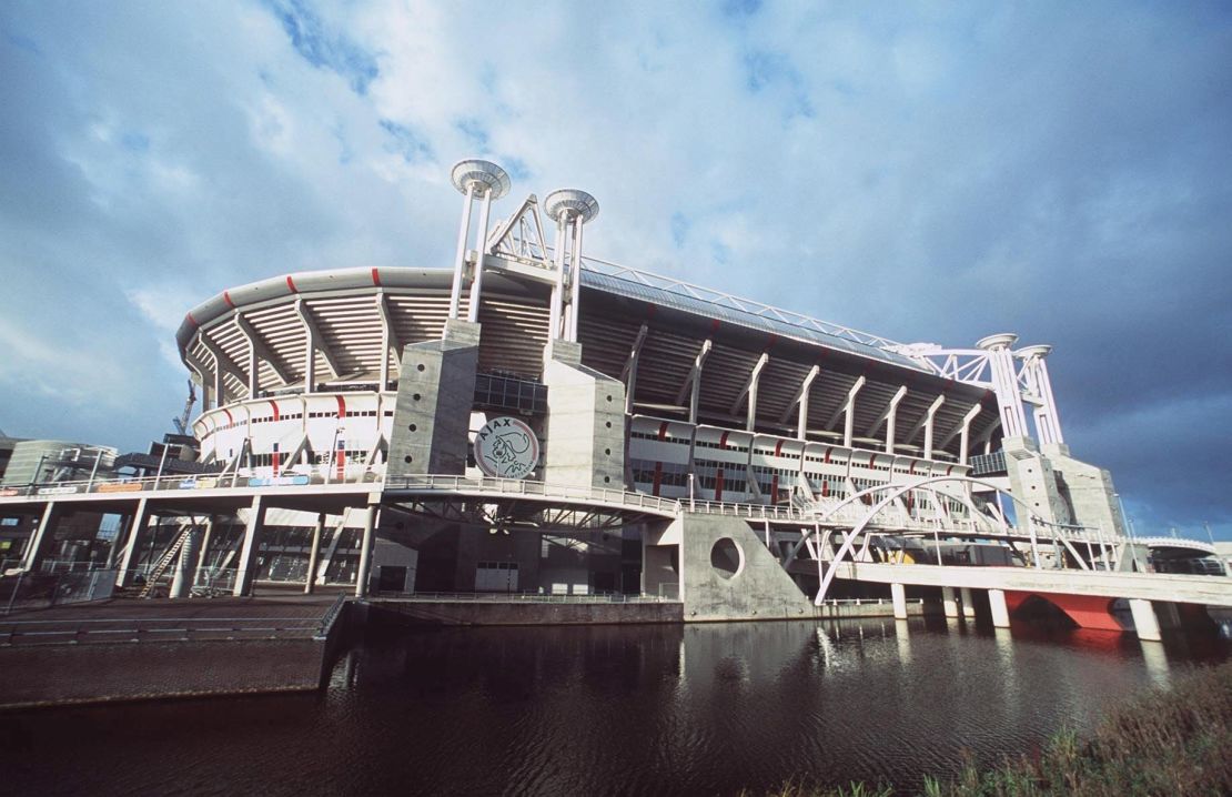 The Amsterdam Arena in the Netherlands which could be renamed in honor of Johan Cruyff.