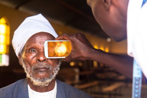 Peek's technology helps to detect cataracts, glaucoma, macular degeneration, diabetic retinopathy and signs of nerve disease. It can also pick up other health problems including severe high blood pressure and diabetes. <br />