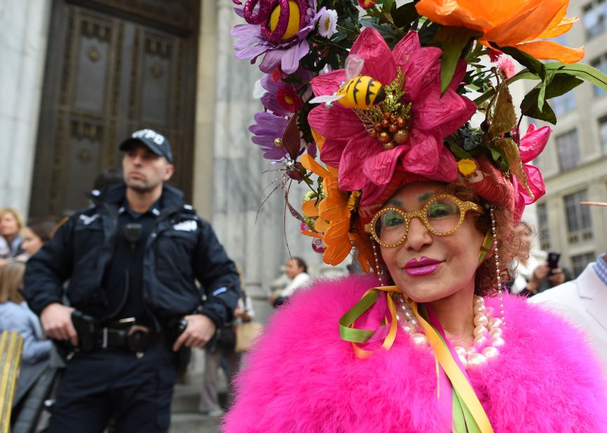 The Easter Parade is a New York tradition that dates back to the middle of the 1800s. The social elite would attend services at one of the Fifth Avenue churches and parade their new fashions down the avenue afterward. 