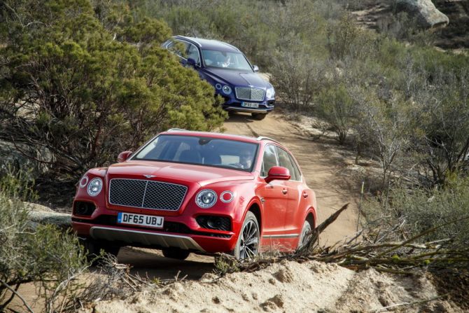 The Bentayga's base sticker price is $229,100, and the U.S. cost for the first edition Bentaygas are $297,400.