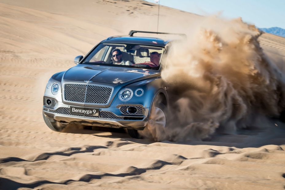The Bentayga can go from 0-60 mph in 4 seconds.