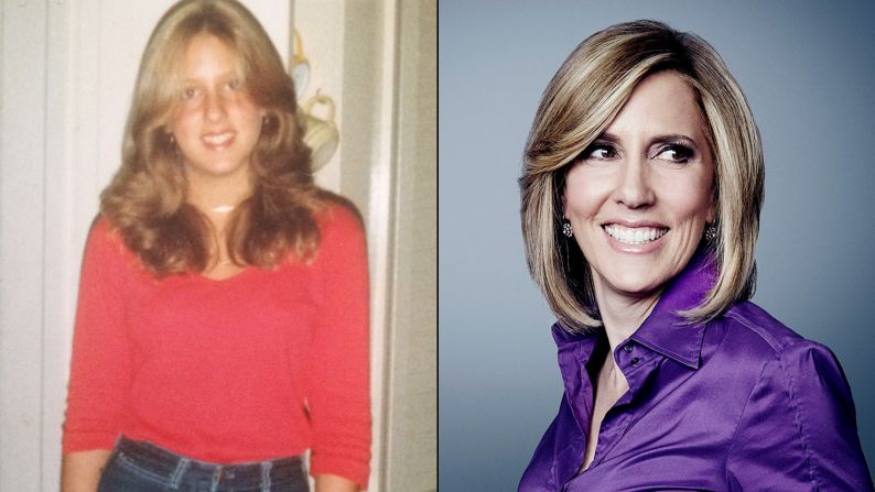 Alisyn Camerota is all smiles on her first day of high school in 1981.