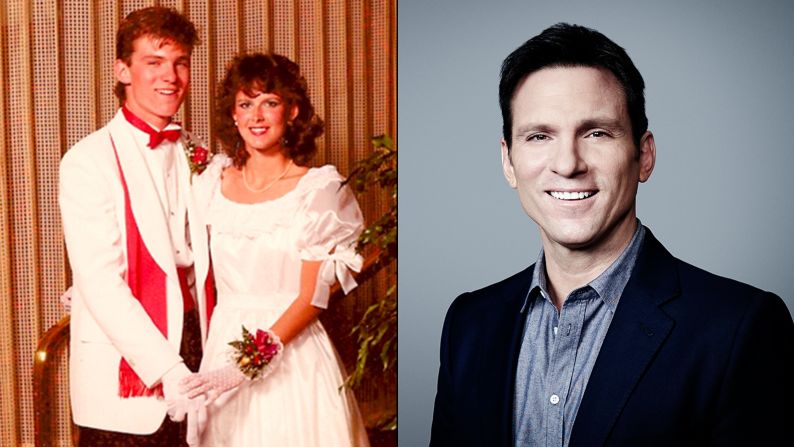 What do you get when you cross a crimson-red cummerbund and bow tie with a signature scarf and a pair of white gloves? The future "Wonder List" host Bill Weir in a classic 1985 prom photo!