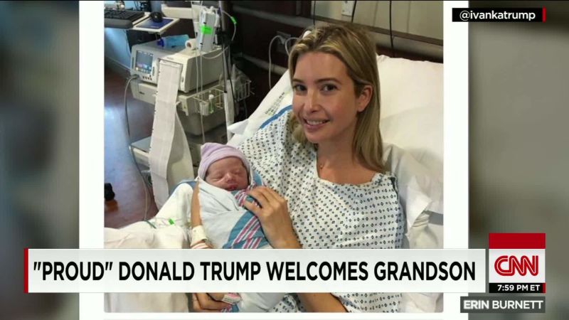 Donald Trump Welcomes Grandson | CNN Politics