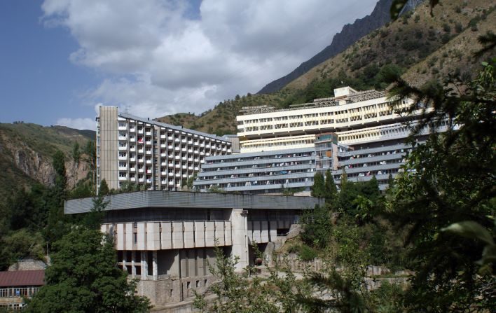Twenty-five years after the collapse of the USSR, many of these sanatoriums are still in use as health resorts, while others have been left to languish and ruin.
