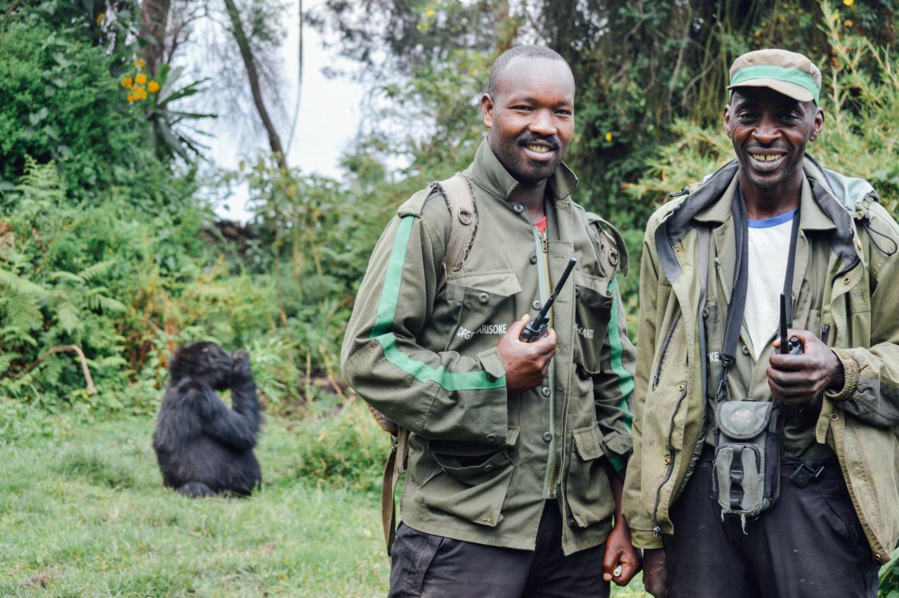 The Dian Fossey Gorilla Fund's gorilla trackers protect gorillas every day of the year.