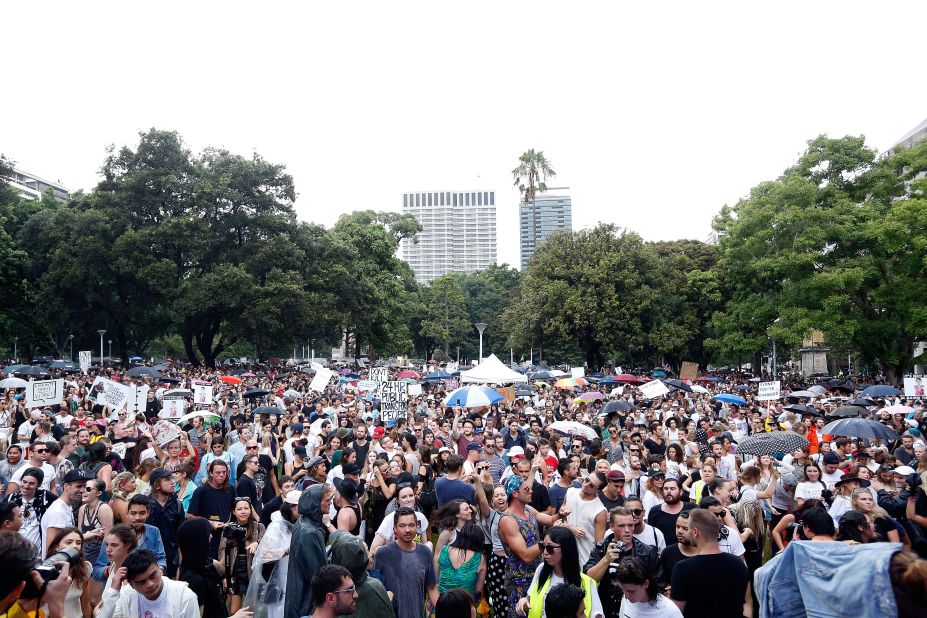 Many believe the "lockout laws" have had a negative effect on Sydney's late night culture. Organizers said as many as 15,000 people took part in scattered February 21 demonstrations. 