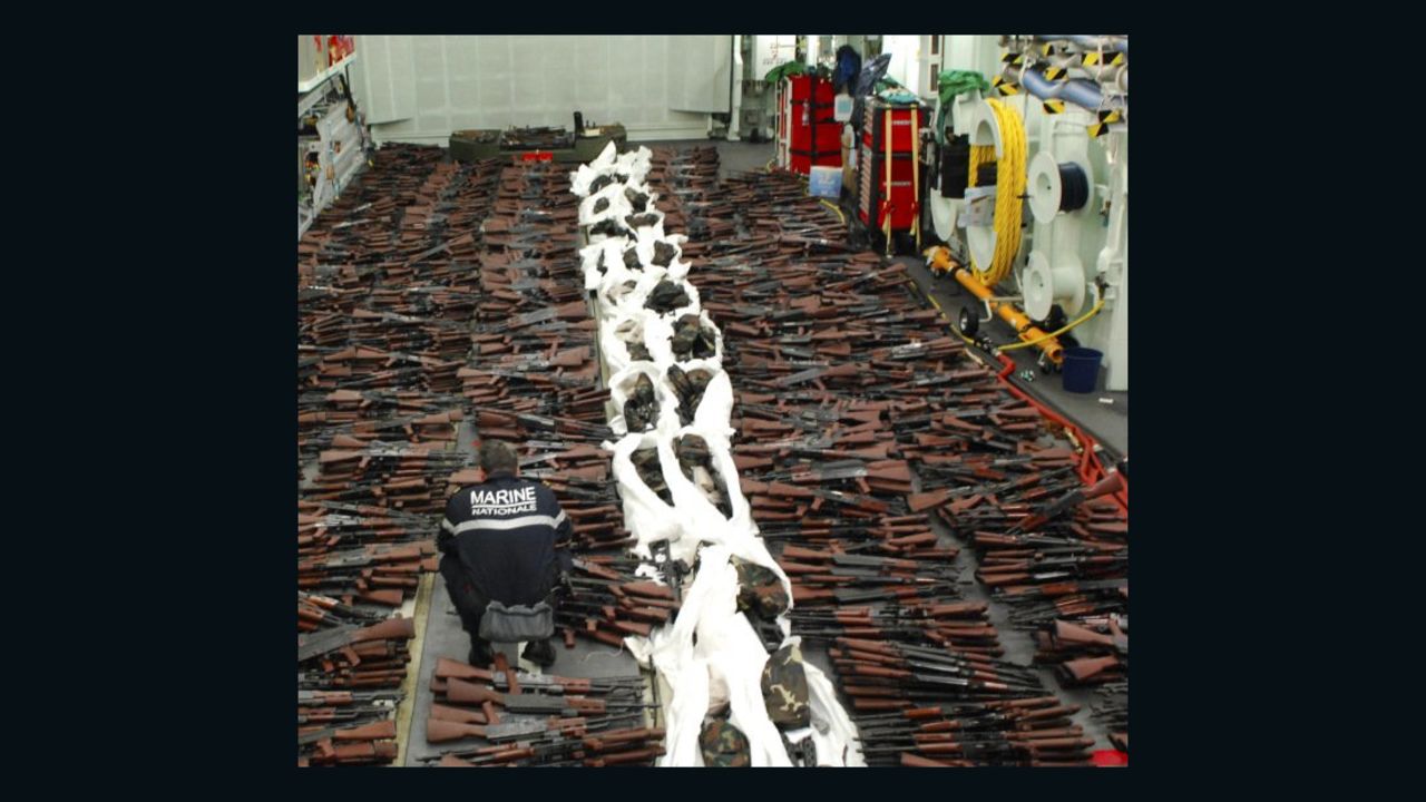This is the third such weapons seizure since September, said Cmdr. Kevin Stephens, a spokesman for U.S. 5th Fleet.