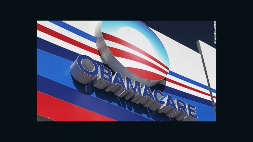 MIAMI, FL - DECEMBER 15: An Obamacare sign is seen on the UniVista Insurance company office on December 15, 2015 in Miami, Florida. Today, is the deadline to sign up for a plan under the Affordable Care Act for people that want to be insured on January 1, 2016. (Photo by Joe Raedle/Getty Images)