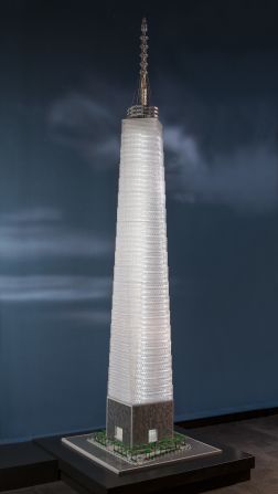 The real version of the One World Trade Center in New York City is the tallest skyscraper in the Western Hemisphere. 