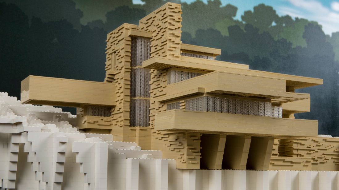 Tucker, he says, hopes "people looking at my work will also appreciate and learn about each architectural wonder and the creativity and imagination that's possible with the Lego brick."