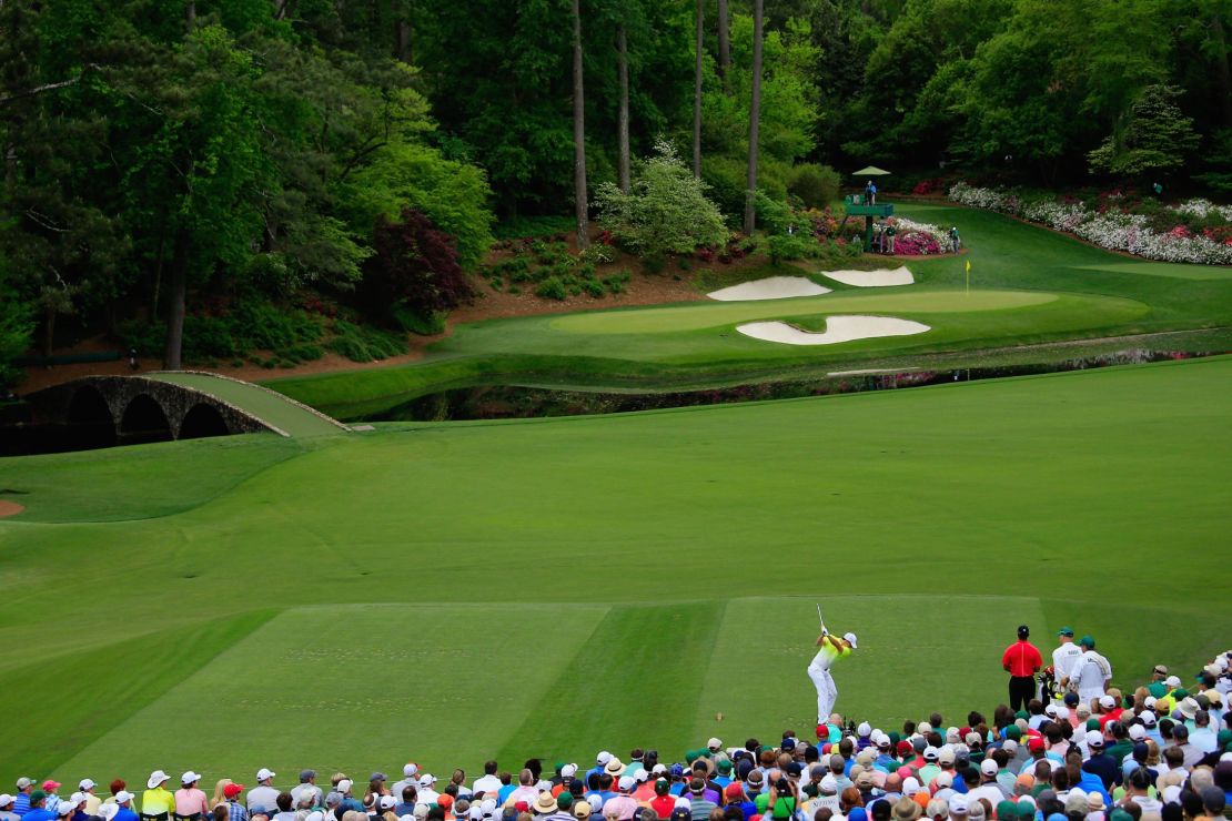 The short 12th at the heart of Augusta's Amen Corner is one of the most famous holes in golf.