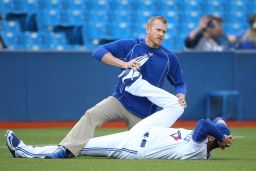 Chris Joyner of the Toronto Blue Jays