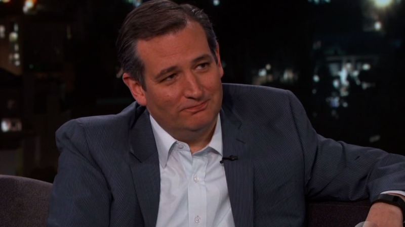 Ted Cruz Jimmy Kimmel To Face Off In One On One Basketball Game To Benefit Charity Cnn Politics