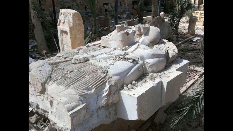 The Syrian directorate-general of antiquities and monuments was positive that the condition of artifacts meant that they could be restored and their "historic value" returned, according to a translation of an article on the <a href="index.php?page=&url=http%3A%2F%2Fwww.dgam.gov.sy%2Findex.php%3Fd%3D314%26id%3D1957" target="_blank" target="_blank">department's website.</a>