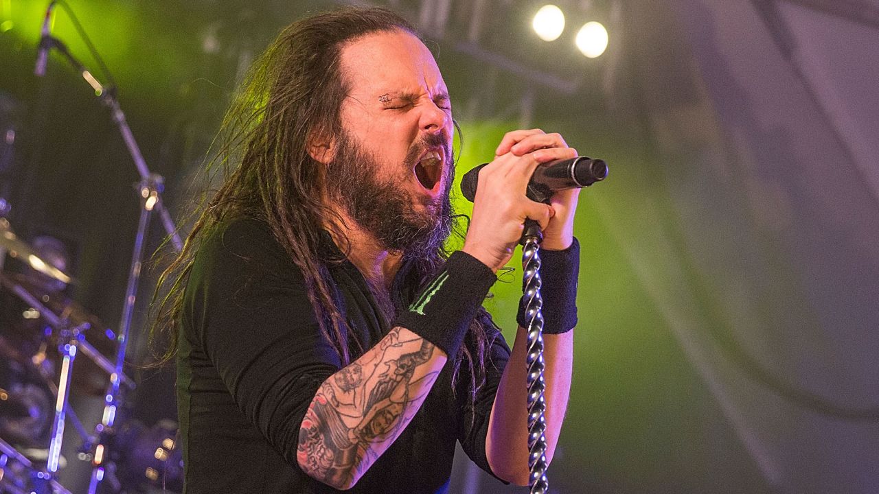 Jonathan Davis and other members of his heavy metal band Korn sport dreadlock styles. Davis has been cultivating his dreads for years.