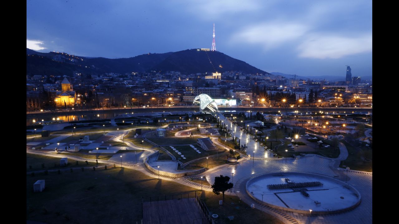 Tbilisi's newest attractions are in the heart of the city's Old Town. Rike Park opened in 2010 and is dominated by the futuristic Concert Hall and Exhibition Center, designed by Massimiliano Fuksas. 