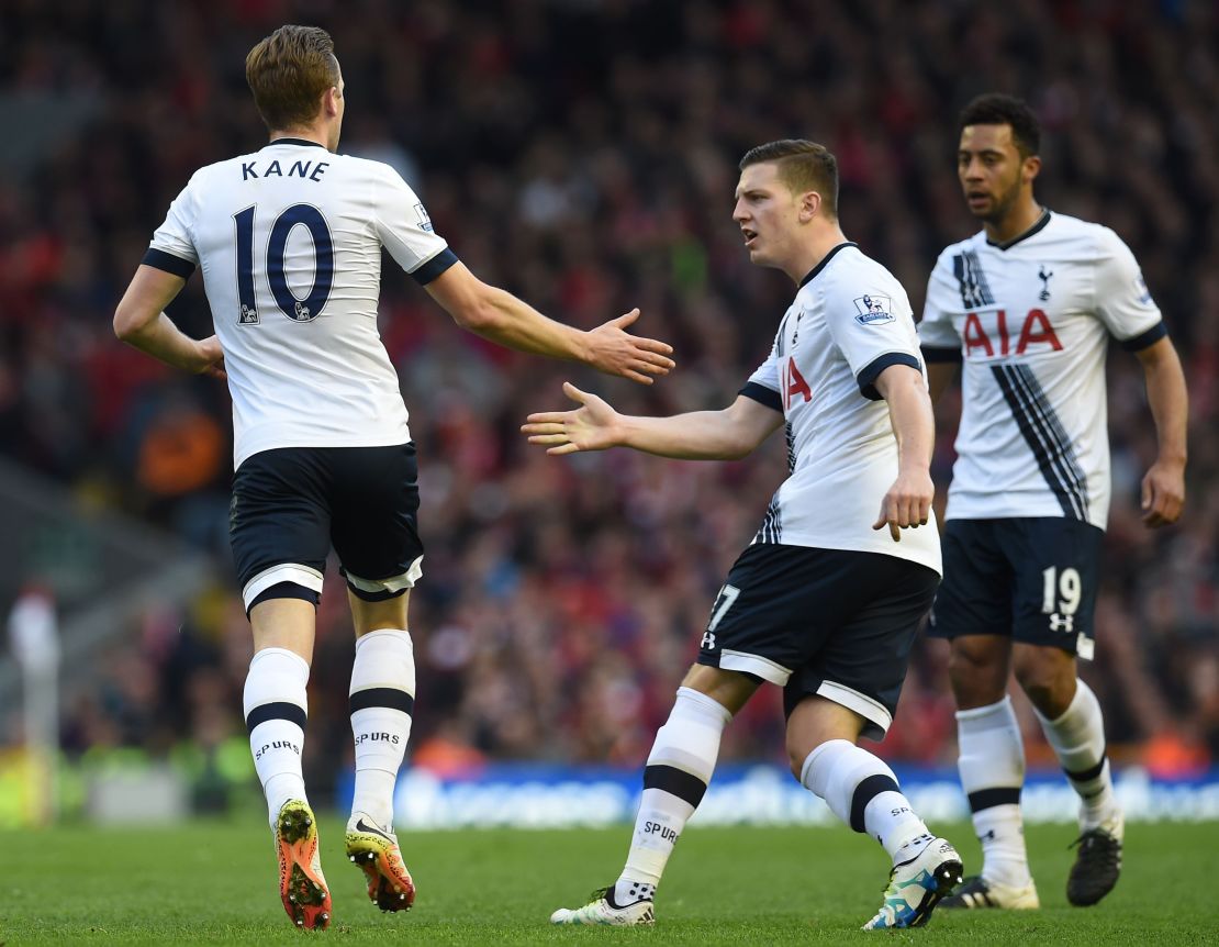 Kane Spurs Liverpool Premier League