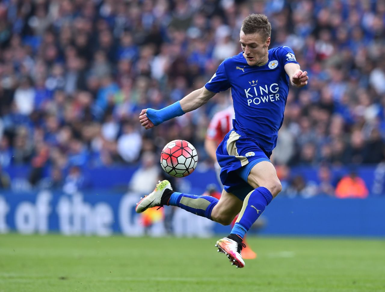 Jamie Vardy is Leicester's top-scorer this season but he couldn't add to his tally against Southampton.
