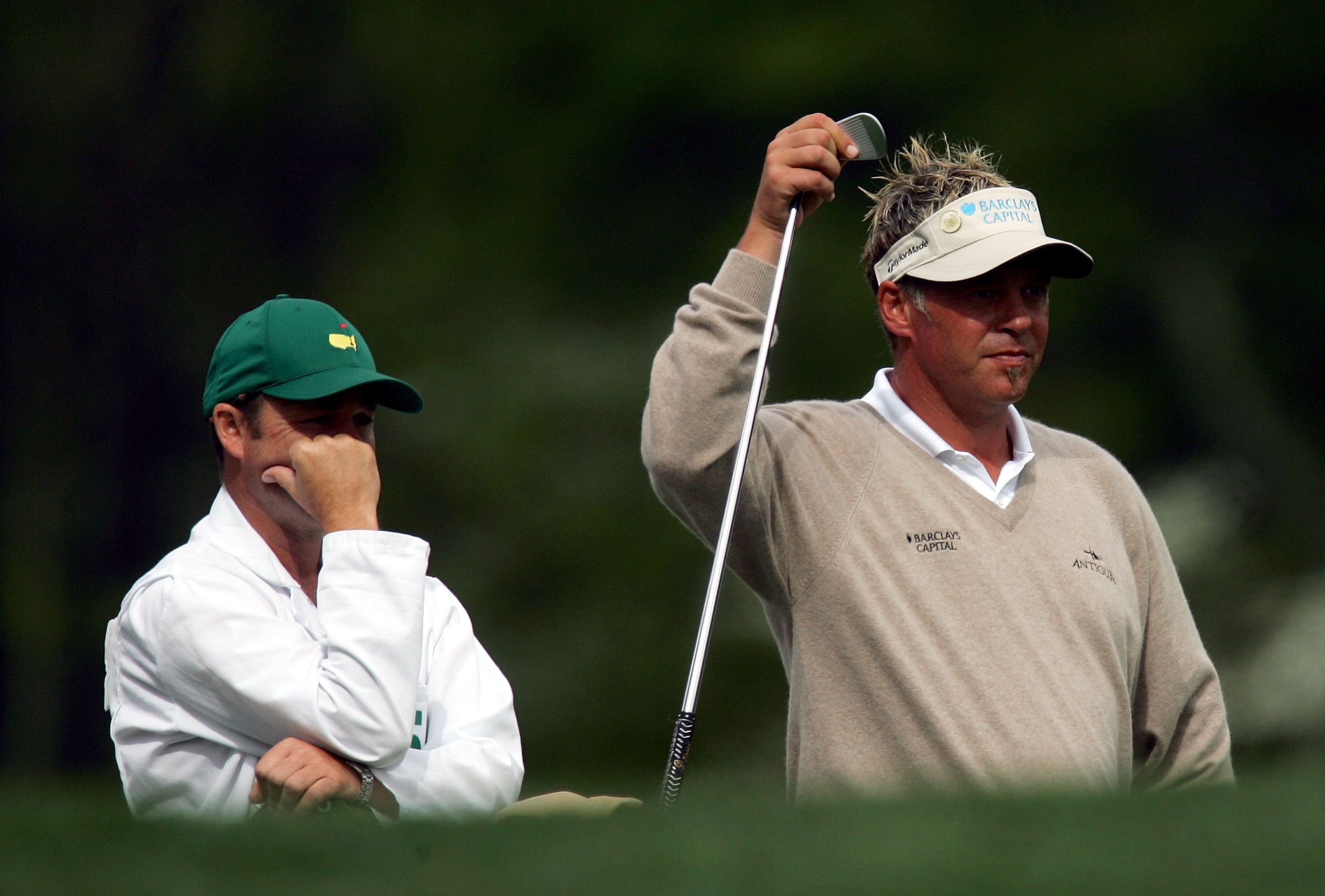 Foster has also caddied for Northern Ireland's Darren Clarke at Augusta.
