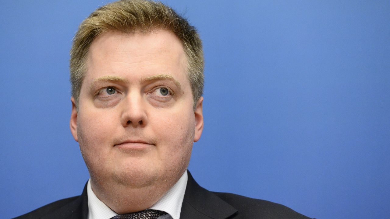 Prime Minister Sigmundur David Gunnlaugsson says he hasn't considered resigning.