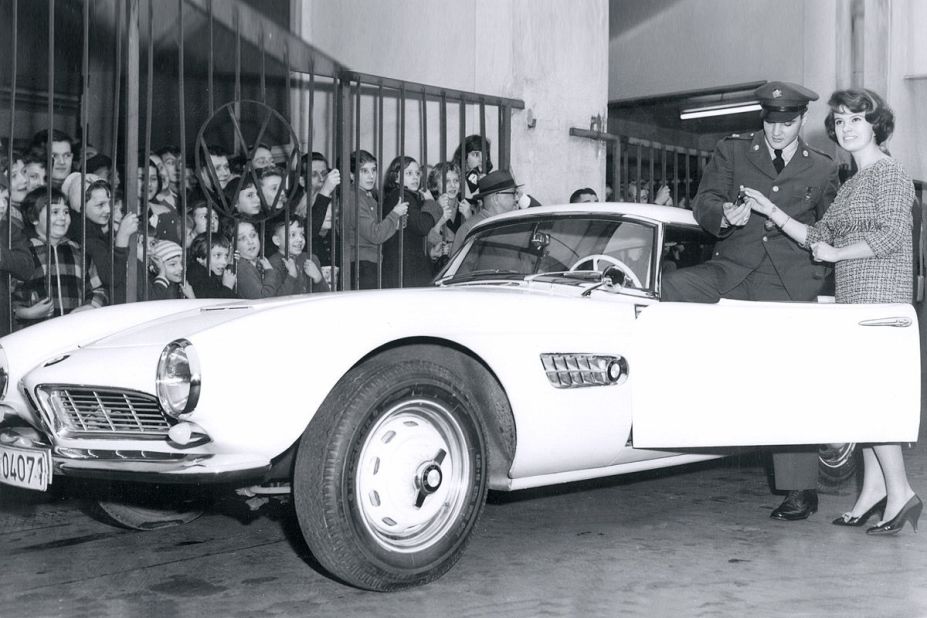 The most famous owner of the highly desirable BMW 507 (1956--1959) was a young American musician by the name of Elvis Presley. He actually owned two of them. 