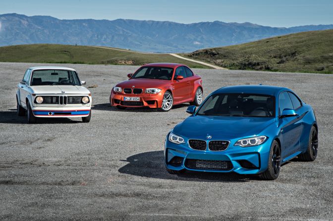 The high performance M2, introduced this year and inspired by BMW's motorsports heritage, has drawn rave reviews. Purists appreciate its relative affordability and the option of a manual transmission. 