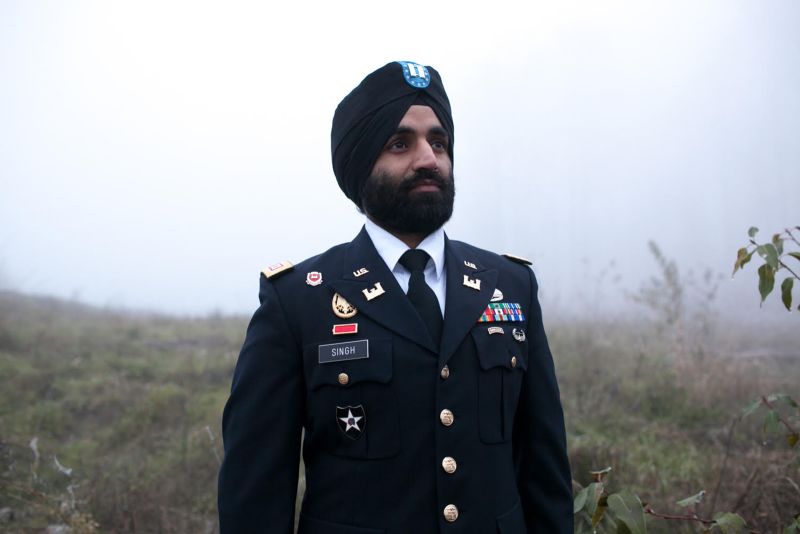 Sikh Army captain may wear beard turban in uniform CNN