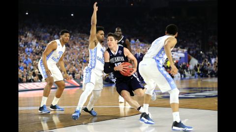 Villanova's Ryan Arcidiacono drives to the basket. He was named the tournament's Most Outstanding Player.