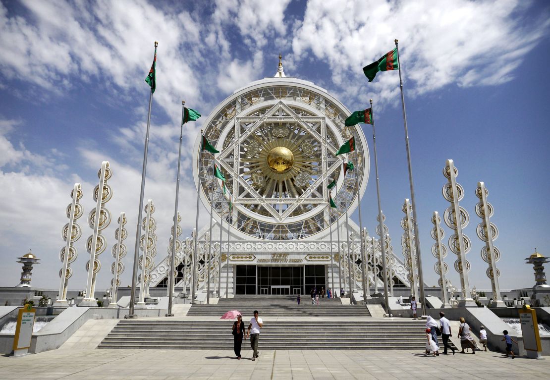 The Alem Entertainment Center cost $90 million and is the largest enclosed Ferris wheel in the world.