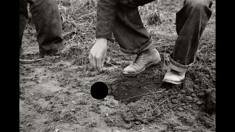 "Sometimes the dark negative voids within McDowell's images punctuate his readers' attention by focusing on the particular stoop of working backs, calloused hands plunging into soil or picking berries," artist Jock Reynolds, director of the Yale University Art Gallery, said in the book's foreword. He added, "This is hard work, pictured from the past and recalled for us again today in yet another way, making it clear what it once meant and still means to be 'dirt poor.' "