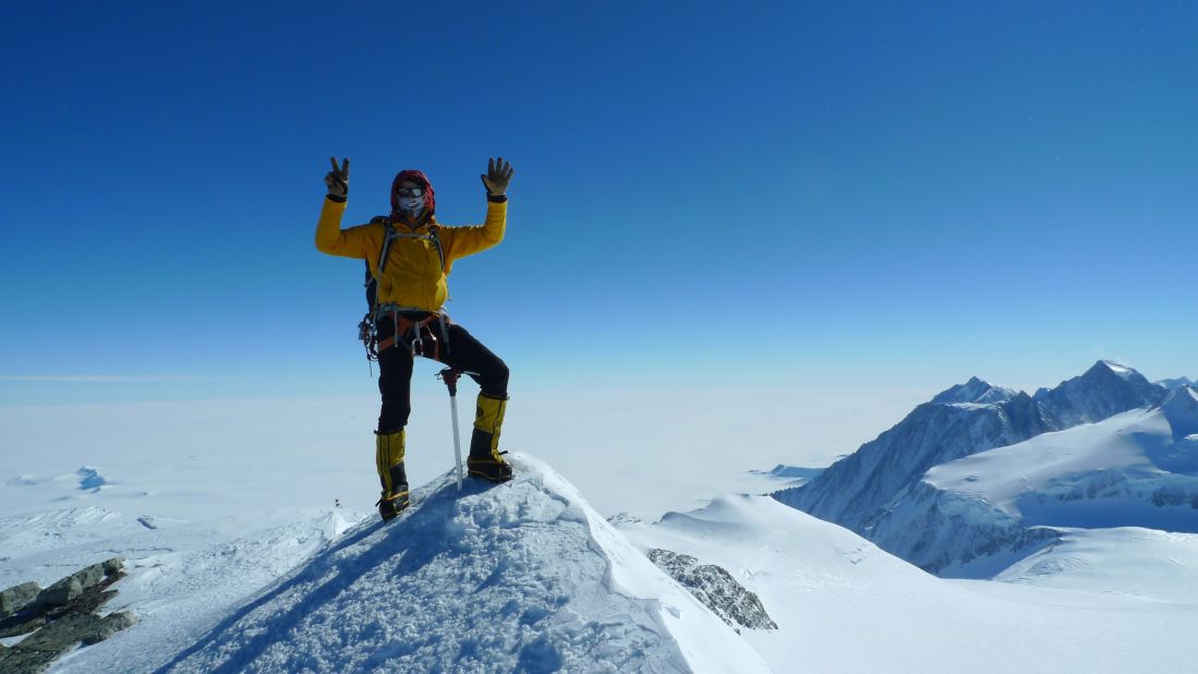 Two months after reaching the top of Mount Vinson, he decided on an activity that allowed him to include his wife and daughter, Lily. He and his wife agreed on sailing.