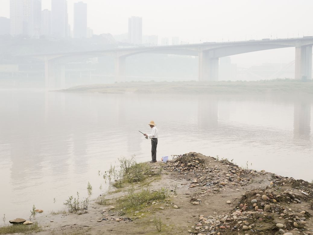 Zhe Zhu traced the origins of the Yangtze River in his project entitled "Wind and Water," which has been shortlisted in the "Environment" category.  