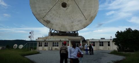 Gana estabeleceu um novo centro espacial como parte do compromisso do país com as indústrias de alta tecnologia. 