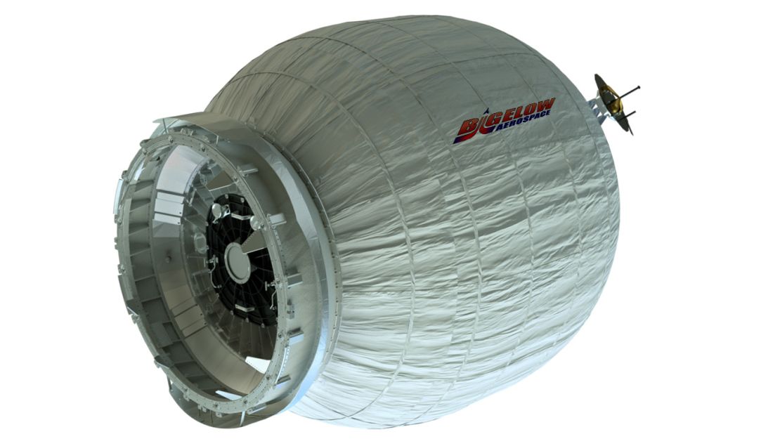 The Bigelow Expandable Activity Module (BEAM) is an experimental expandable capsule.