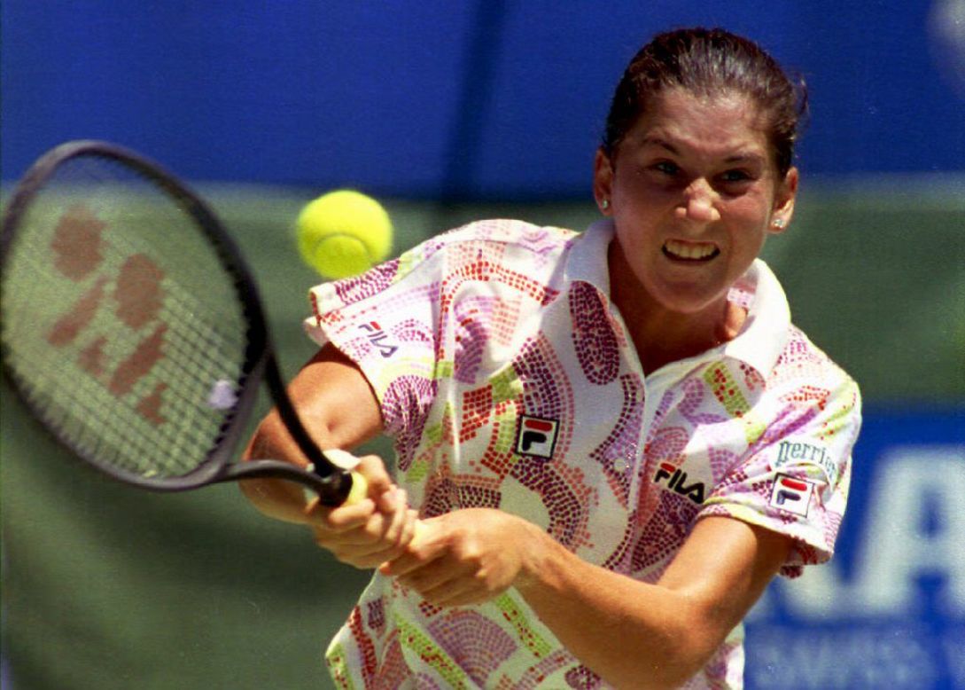 Monica Seles won nine grand slams between 1990-1996, reached No. 1 in the rankings and also helped the U.S. win the Fed Cup three times.