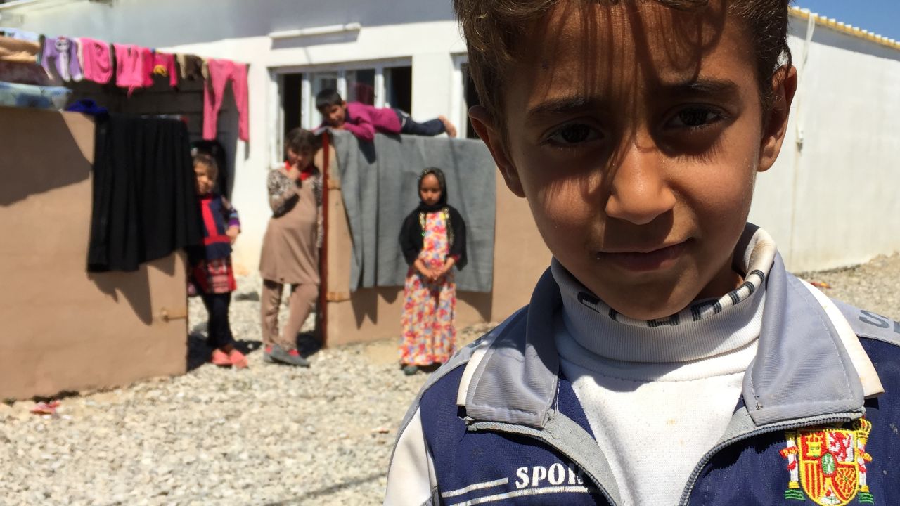 Abu Israa says members of his family, including his six-year-old son, were used as human shields by ISIS