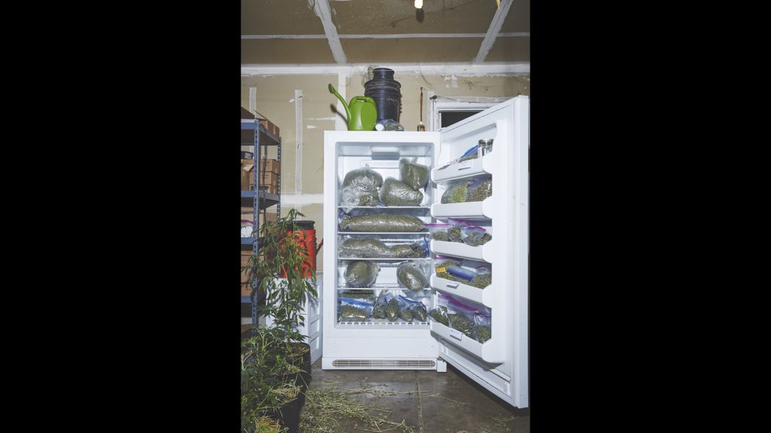Marijuana is stored at the sisters' home.