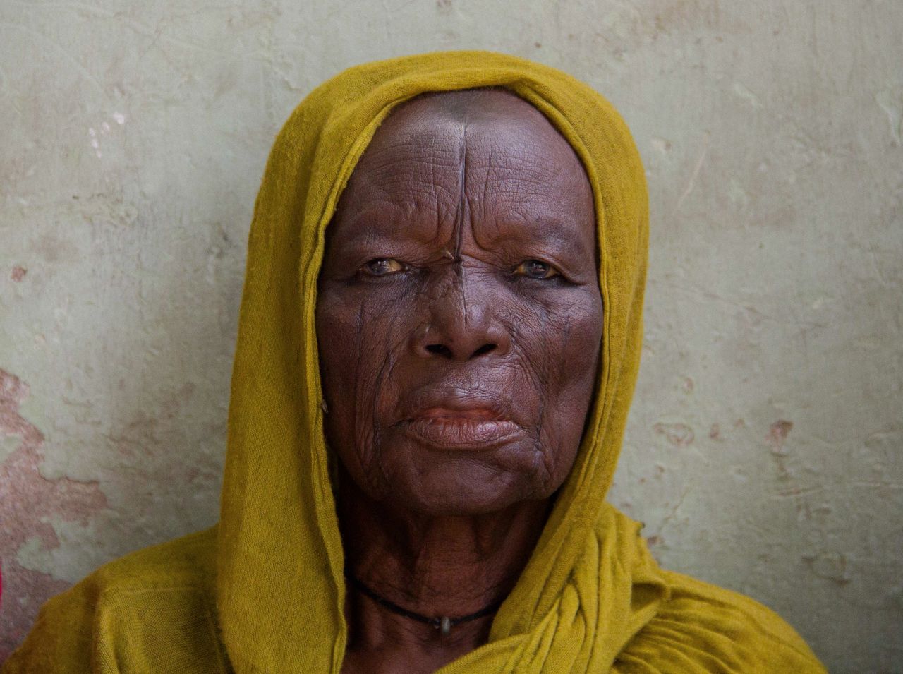 "She was so quiet it was disturbing," Abubakar recalls on meeting this anonymous subject. "I wonder what scars she came with. The mass relocation to Maiduguri during Boko Haram has brought a lot of the villagers to the town. And one wonders what they had to endure."