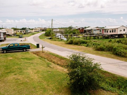 Only one road goes to the community: Island Road. About 25 to 30 homes are left on the island. Residents will have the option to move to the new community, but they will not be forced to leave.
