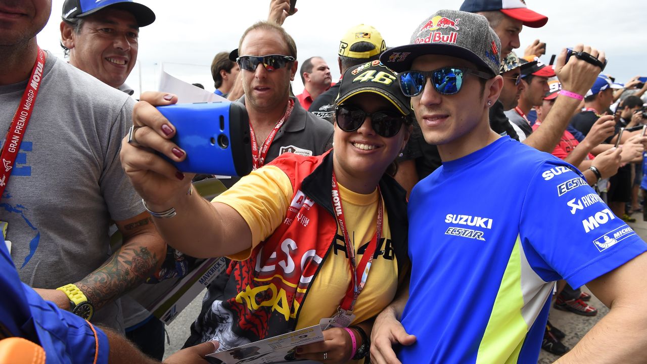 A Maverick selfie in Argentina, earlier this month.
