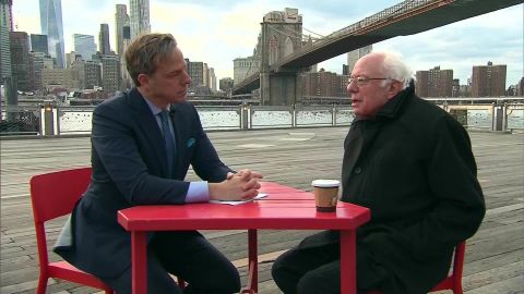 SOTU Tapper: Sanders: Clinton comment on young people condescending _00003505.jpg