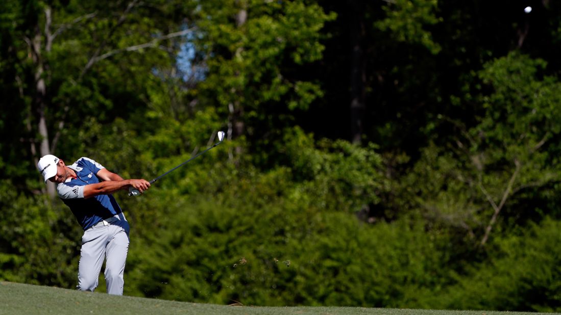 Jason Day, the world's top-ranked golfer, was 1-under on Saturday. He was three strokes off the lead going into Sunday.