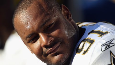 Former New Orleans Saints player Will Smith, seen here during a 2010 game, is being remembered as a great player and supporter of charities after being gunned down over the weekend in New Orleans.