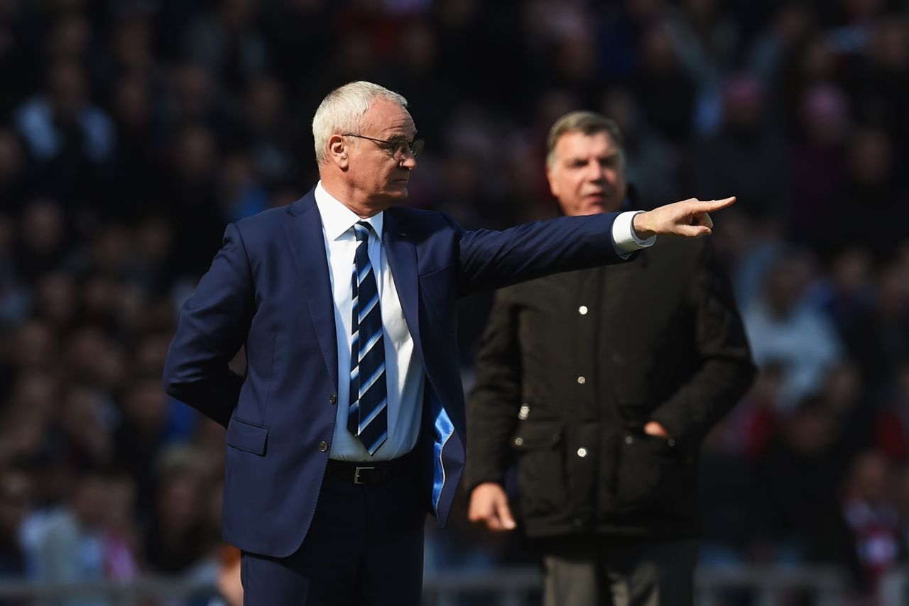 Claudio Ranieri was delighted by the win for his table-topping side but Sam Allardyce's Sunderland is still in deep trouble in the relegation zone.