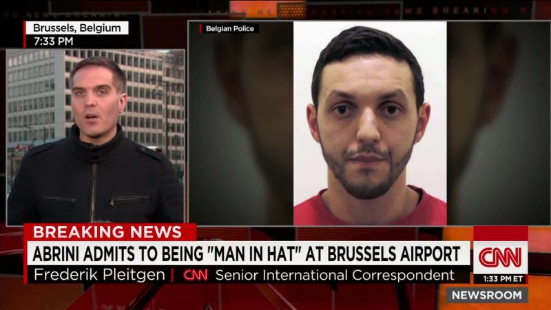 Paris Brussels Attackers Sought To Target Euro 2016 Source Says CNN   160411080050 Mohamed Abrini Admits To Being Man In Hat Brussels Terror Attacks Nr 00015104 