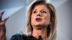 NEW YORK, NY - FEBRUARY 11: Arianna Huffington, Editor-in-Chief of the Huffington Post, attends an event promoting the London tech industry with the Mayor of London, Boris Johnson, on February 11, 2015 in New York City. The event is part of Johnson's visit to the United States, where he is visiting Boston, New York and Washington D.C. (Photo by Andrew Burton/Getty Images)