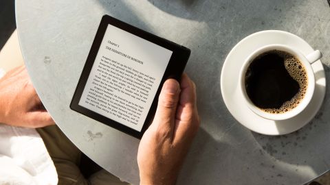 Amazon's latest Kindle is thinner, lighter and packaged with cover that doubles as a second battery, but the price is a steep $290.